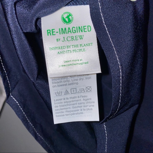 ⭐️100% Silk J. Crew Blouse⭐️ - Picture 7 of 8